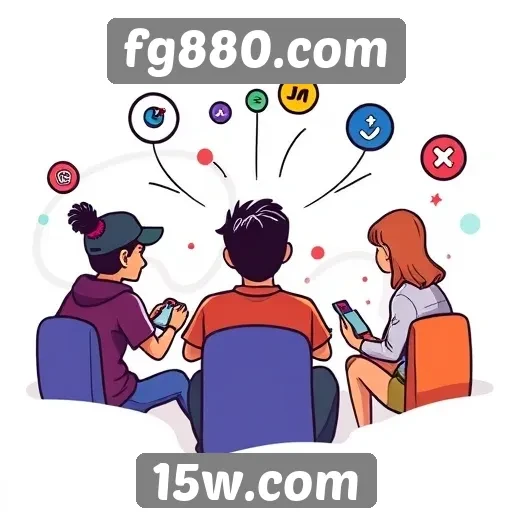 Recurso de comunidades ativas no site fg880.com