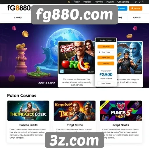 Principais características do site fg880.com