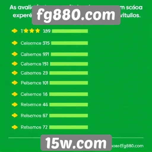 Impacto das avaliações dos usuários em fg880.com